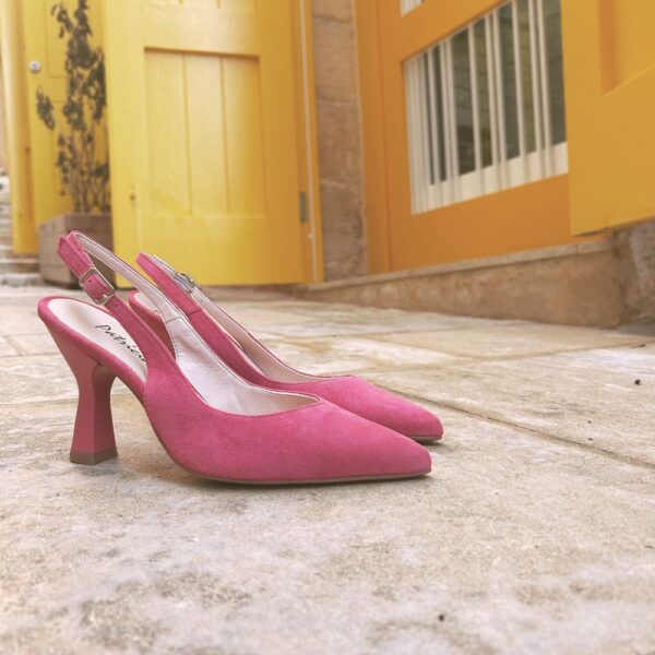Real Suede Sling Back - REF5529
