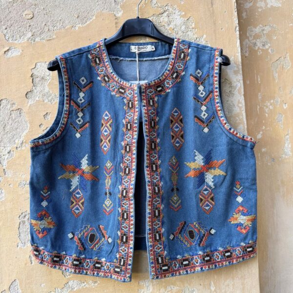 Denim Waistcoat -DOR7036