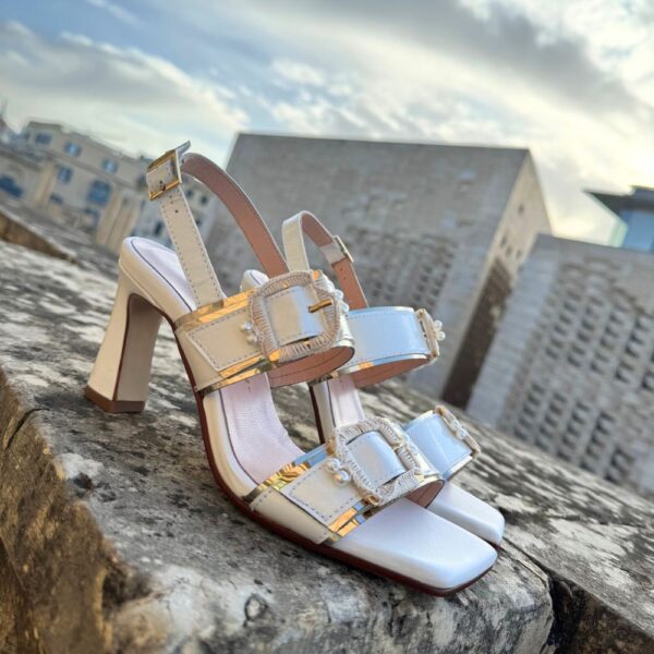 Pearl & White Sandal -MLVCATARINA