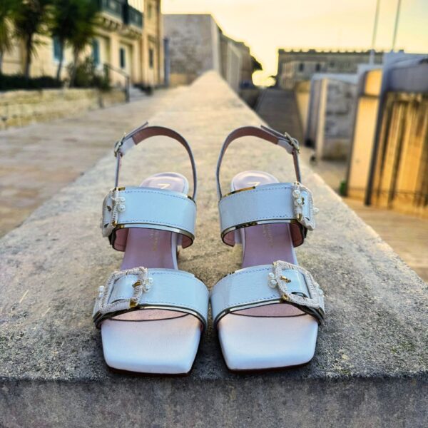 Pearl & White Sandal -MLVCATARINA - Image 2