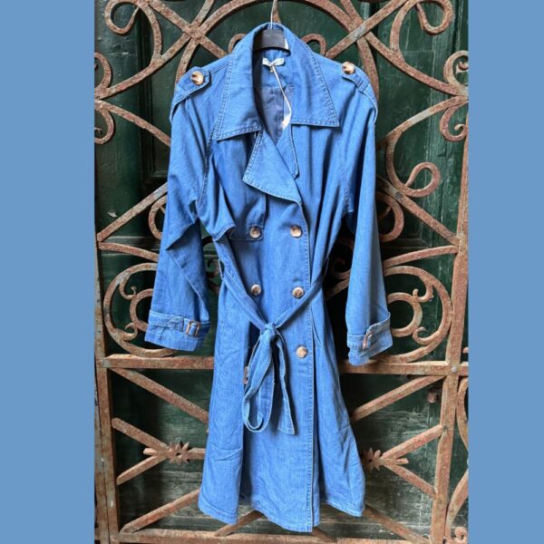 Denim Trench Coat - DOR9975