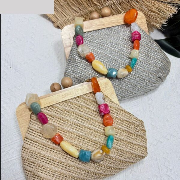 Rafia & Beads - KAHCV1A182