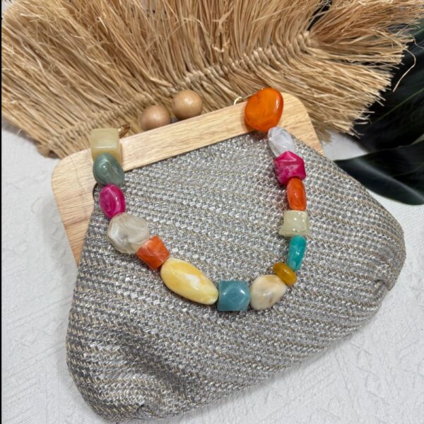Rafia & Beads - KAHCV1A182 - Image 2