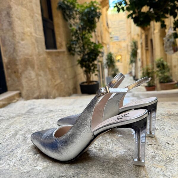Silver Shaded Heel -MAR4911