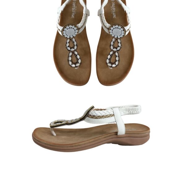Boho Beaded Sandal - EIFA2272 - Image 2