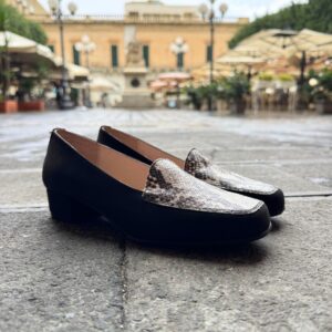 Snake Design Moccasin-CHIC1021W26